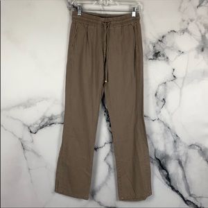 4/$25 ♻️♻️ Love tree beige linen pants pockets